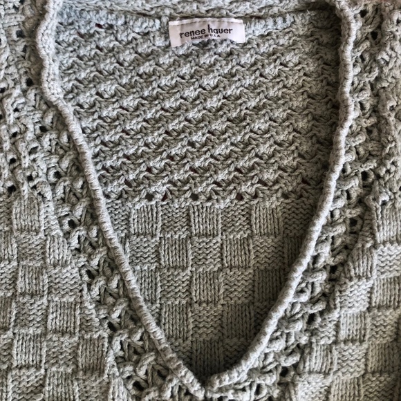 Vintage Renee Hauer Women’s Over-Sized, Long Sleeve Sweater - Picture 7 of 15